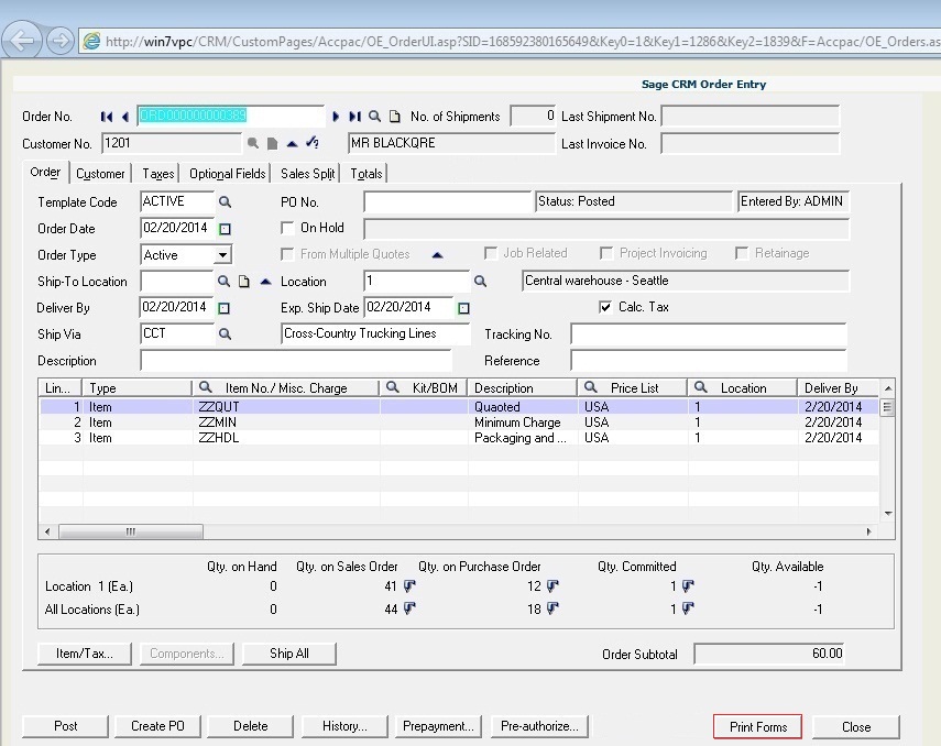 Printing Custom Sage 300 Report From Sage CRM Sage 300 ERP Tips Printing Custom Sage 300 Report From Sage CRM Sage 300 ERP Tips