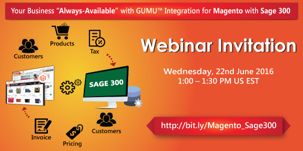 Webinar- Magento with Sage 300 Integration