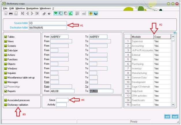 Quickly Copy Sage Erp X3 Development Objects Using Dictionary Copy