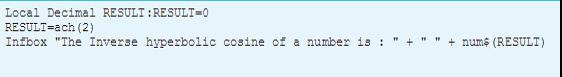 ZRESULT code file