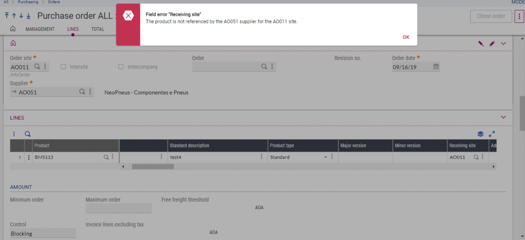 Purchase Order
