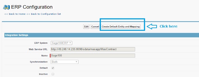 Create Default Entity and Mapping