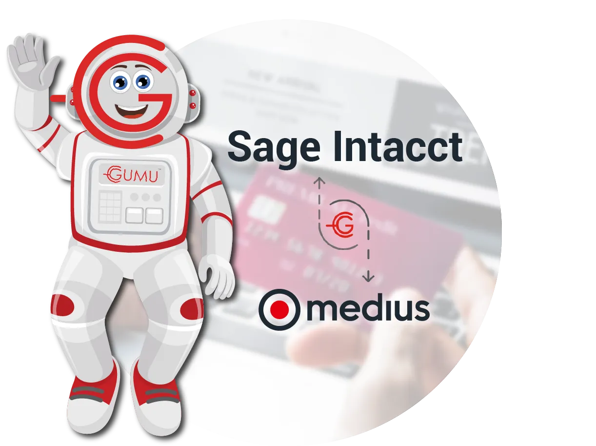 GUMU™ for Sage Intacct and MediusGo Integration - Feature image