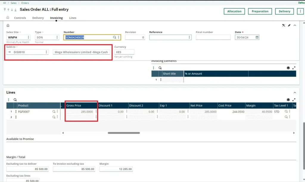how to create price list per statistical group in sage x3 image-8