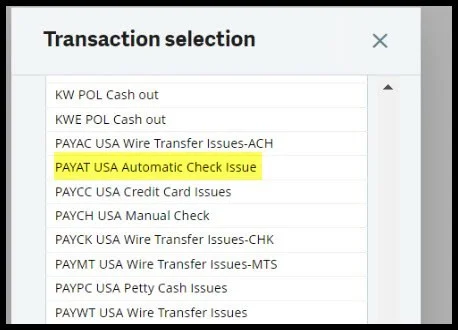 How to Issue refunds for overpayments in Sage X3 image-5