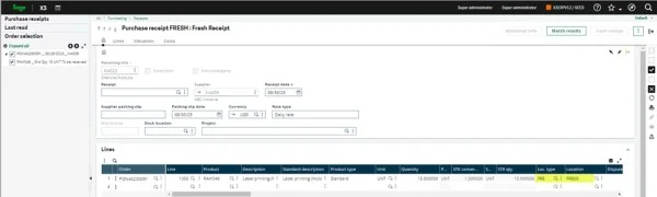 how to utilize the stock movement code in sage x3 image-8