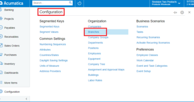 Add Company Logo - Acumatica