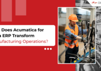 Acumatica for manufacturing operations