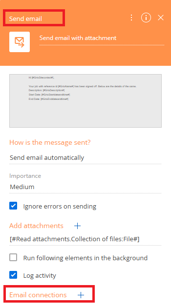 Email Connection
