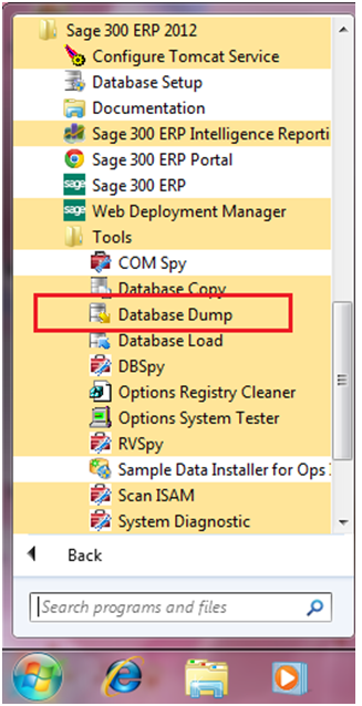 Backup Your Company Database In Sage 300 Erp Sage 300 Erp Tips Tricks And Components Backup Your Company Database In Sage 300 Erp Sage 300 Erp Tips Tricks And Components