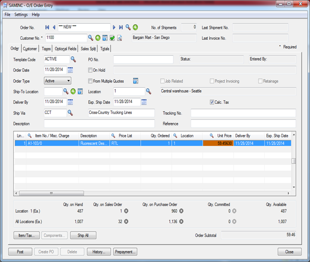 Email BOL reports to specified persons in Sage 300 ERP - Sage 300 ERP – Tips, Tricks and Components