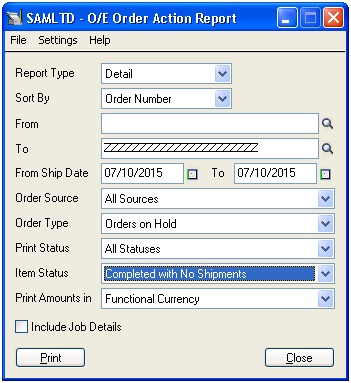 Email BOL reports to specified persons in Sage 300 ERP - Sage 300 ERP –  Tips, Tricks and Components