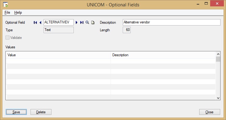 vendor_optional field(300)