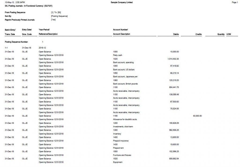 Rpt_Posting Journals