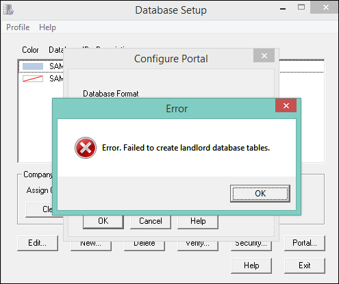 Sage 300 Web Screens configuring error