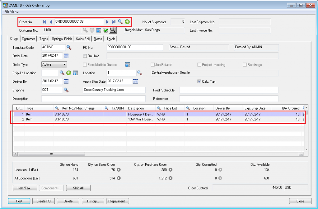 Email BOL reports to specified persons in Sage 300 ERP - Sage 300 ERP –  Tips, Tricks and Components