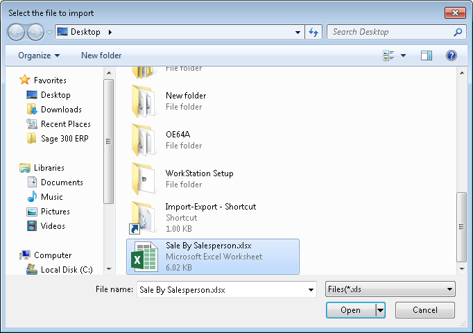 System file explorer veiw