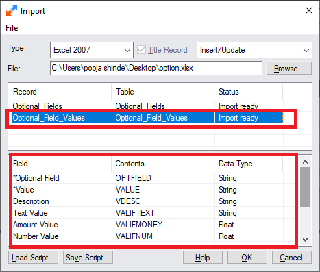 Excel Format type 2