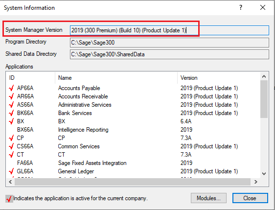 System Information 