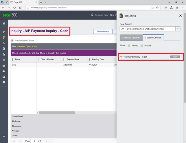 A/P Payment A/P Payment