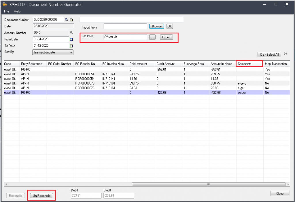 Document Number Generator for Sage 300 ERP - Greytrix