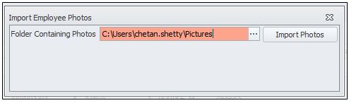 Import Employee photos path 1.7