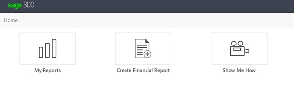 Sage Intelligence Reporting Screen Sage Intelligence Reporting Screen