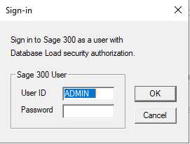 Database load