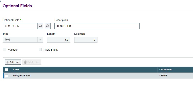 Optional Field for From Mail-ID