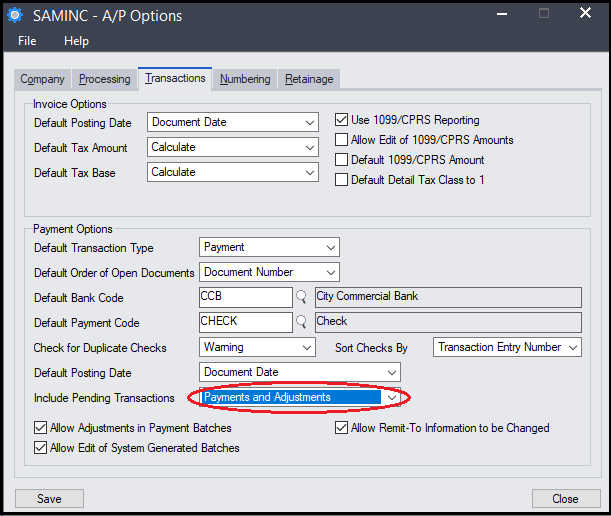 Control duplicate Payment entry in AP 4