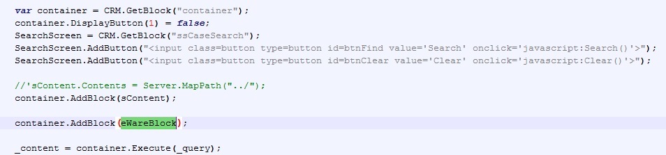 Self Service Portal's Script