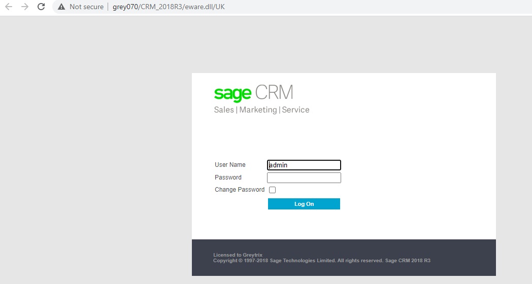 Login Page