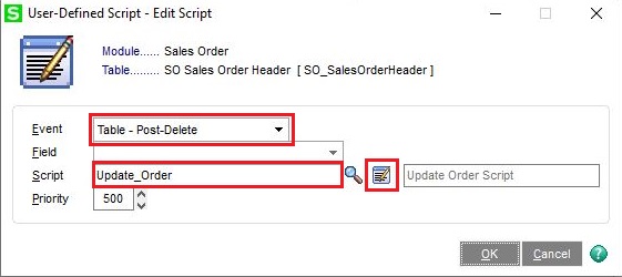 Implementing Delete Order functionality in CRM – Sage 100 Integration
