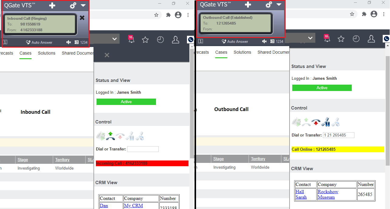Inbound & Outbound Calls
