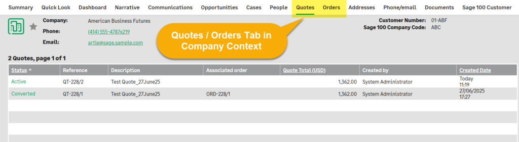 Company Context