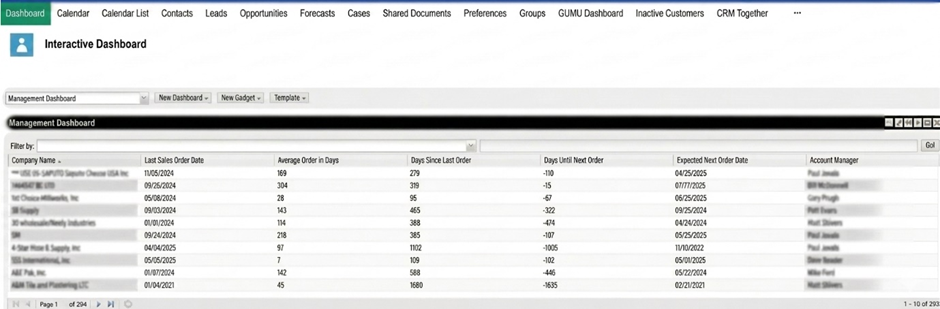 Sage CRM Customer Order Tracking: Improve Follow-Up and Sales Opportunities