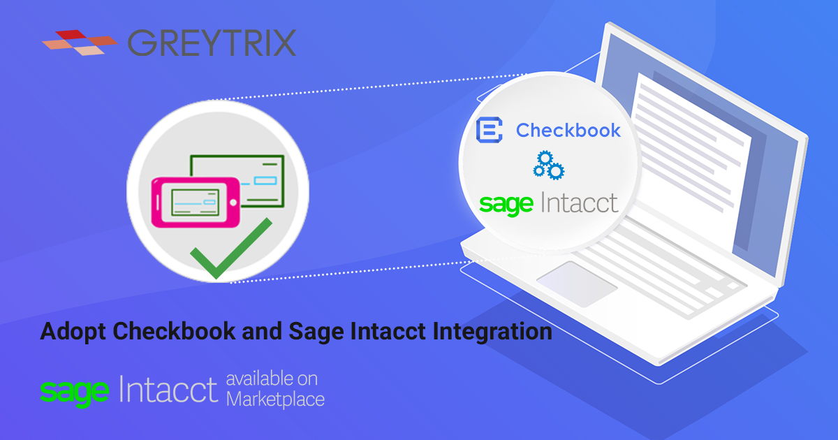checkbook sage intacct integration