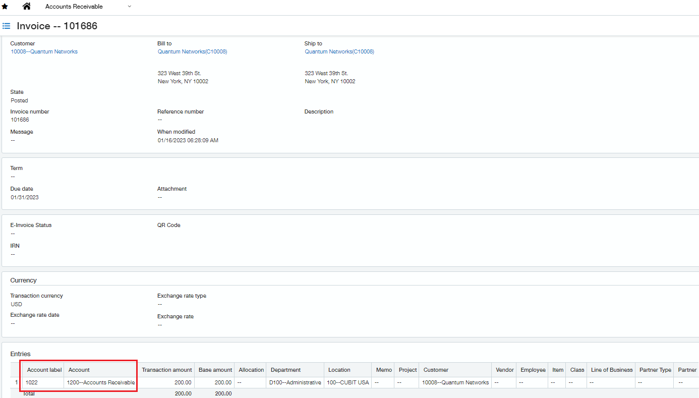 Invoice