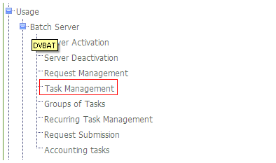 Task Management path_SageX3