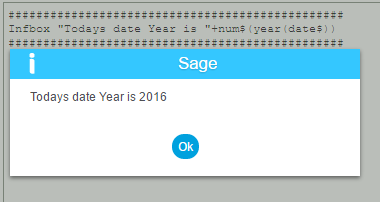 Get Year in a Date for Sage x3