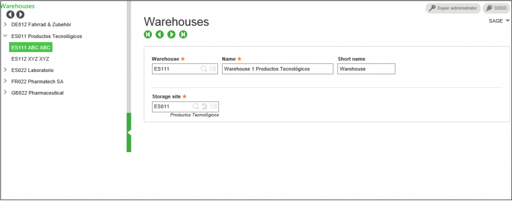 CRM Warehouse