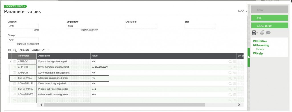 Allocation on Unsigned Order