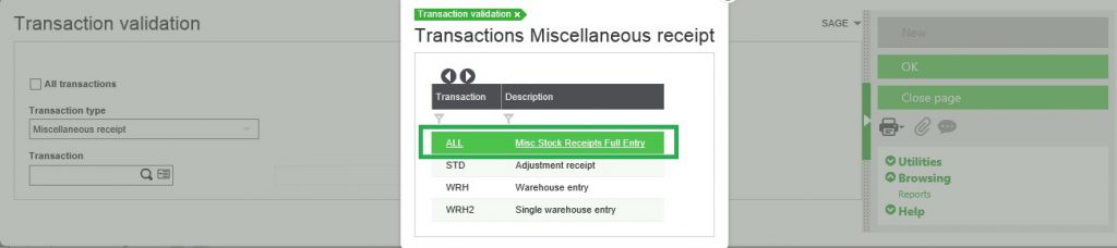 Transaction Type