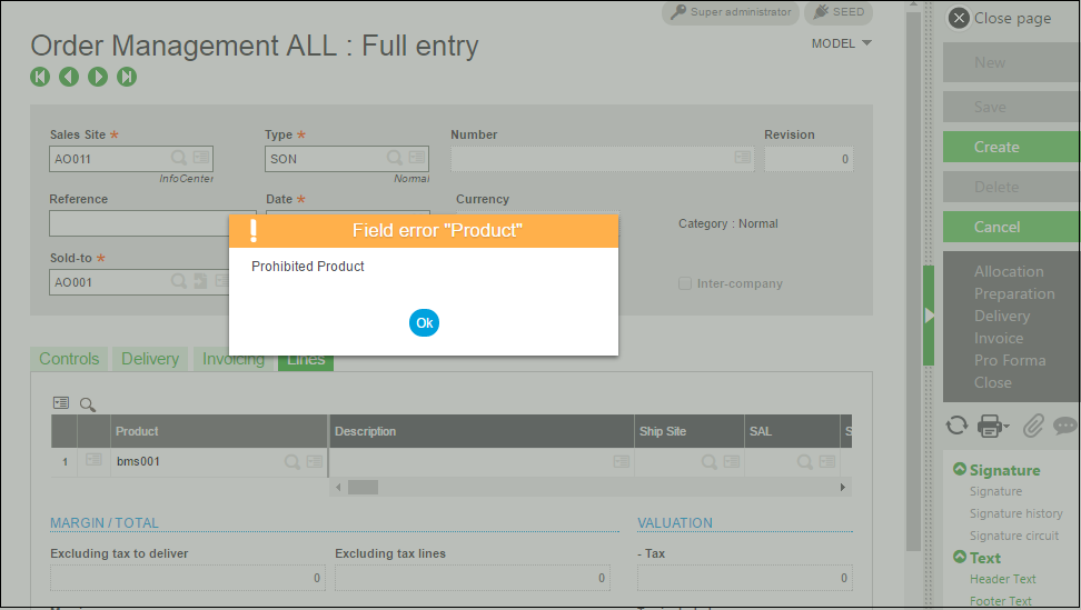 pricelist order management