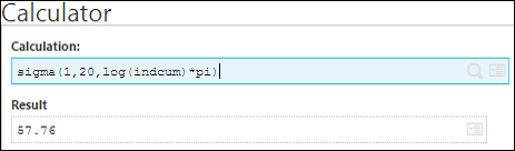 Sigma Function in Sage X3