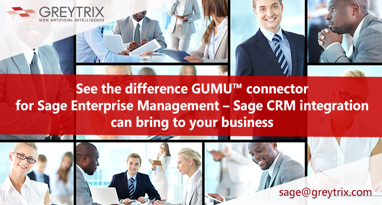 sage enterprise management - sage crm integration