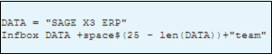 length of a character string