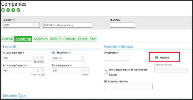 Define Withholding Tax Type