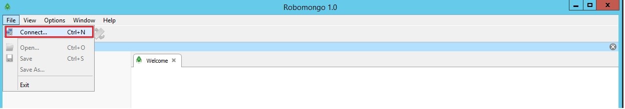 Connect to robomongo