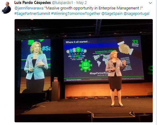 jennifer warawa at sage summit spain